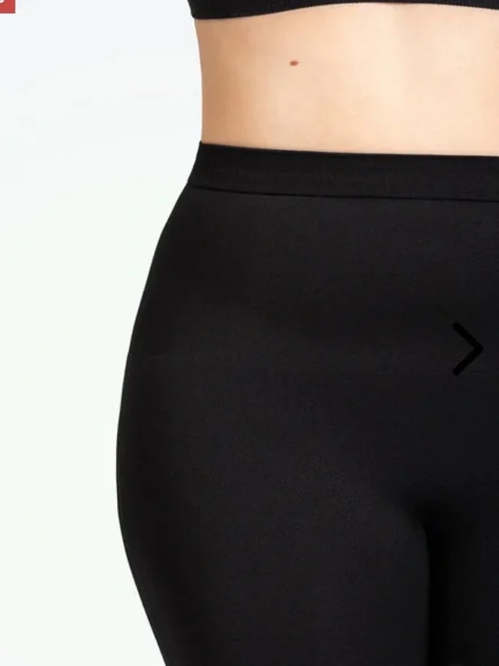 Shapermint Black High-Waist Capri Leggings - Picture 3 of 8